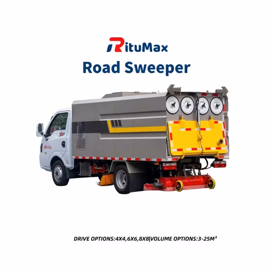 Dongfeng 5cbm Sweeper Disk Sanitation Street Cleaning Vehicle