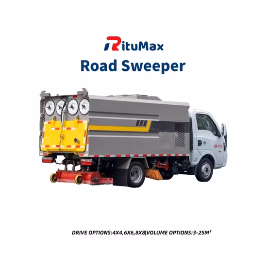 Dongfeng 5cbm Sweeper Disk Sanitation Street Cleaning Vehicle