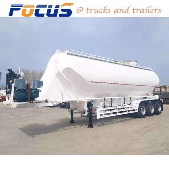 頑丈な粉末セメントバルカータンカーセミトレーラー熱い販売